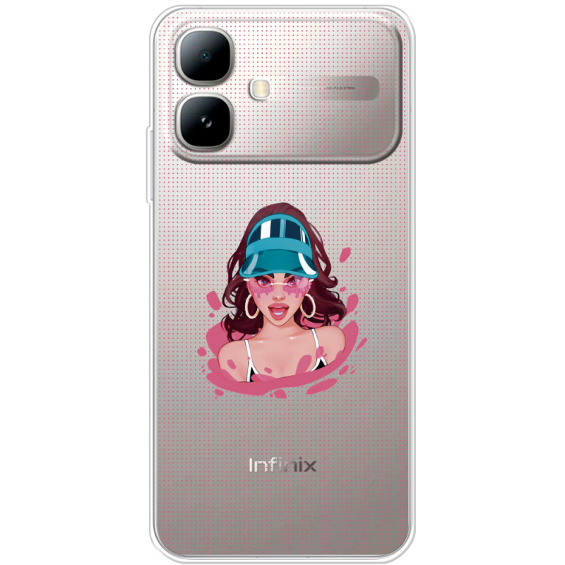 Прозорий чохол BoxFace Infinix Smart 20 Selena Gomez