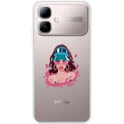 Прозорий чохол BoxFace Infinix Smart 20 Selena Gomez
