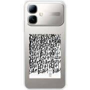 Прозорий чохол BoxFace Infinix Smart 20 Blah Blah