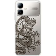 Прозорий чохол BoxFace Infinix Smart 20 Chinese Dragon