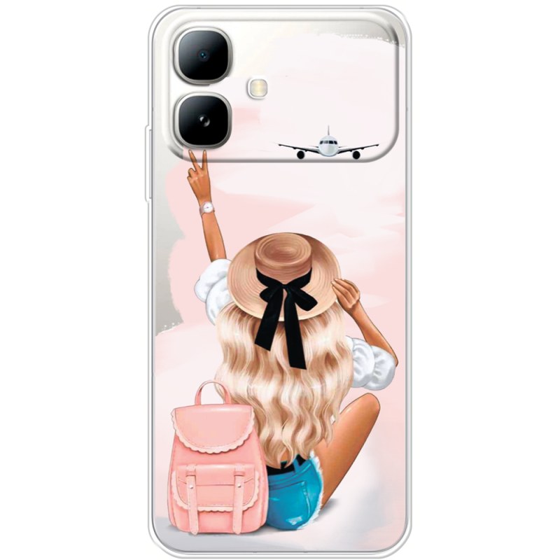 Прозорий чохол BoxFace Infinix Smart 20 Travel Girl