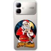 Прозорий чохол BoxFace Infinix Smart 20 Cool Santa