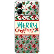 Прозорий чохол BoxFace Infinix Smart 20 Vintage Christmas Pattern