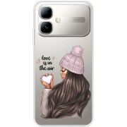Прозорий чохол BoxFace Infinix Smart 20 love is in the air