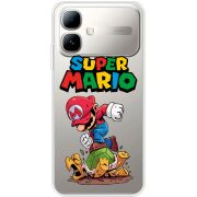 Прозорий чохол BoxFace Infinix Smart 20 Super Mario