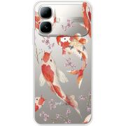 Прозорий чохол BoxFace Infinix Smart 20 Japanese Koi Fish