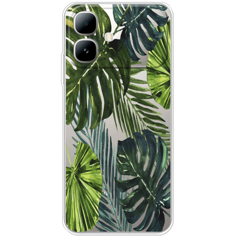 Прозорий чохол BoxFace Infinix Smart 20 Palm Tree