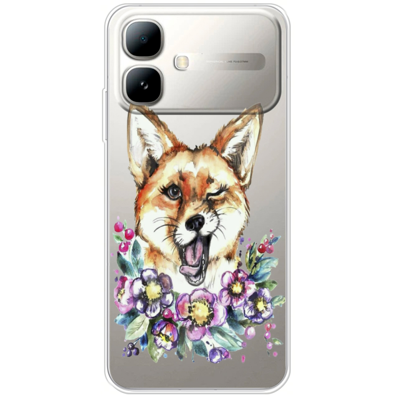 Прозорий чохол BoxFace Infinix Smart 20 Winking Fox