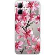 Прозорий чохол BoxFace Infinix Smart 20 Pink Magnolia