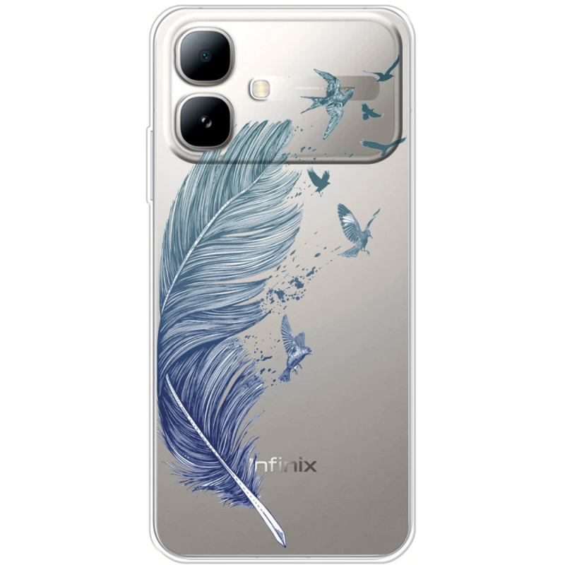 Прозорий чохол BoxFace Infinix Smart 20 Feather