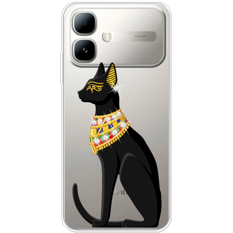 Чохол зі стразами Infinix Smart 20 Egipet Cat