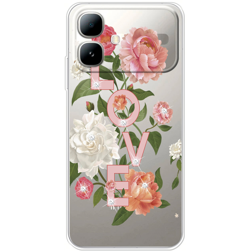 Чохол зі стразами Infinix Smart 20 Love
