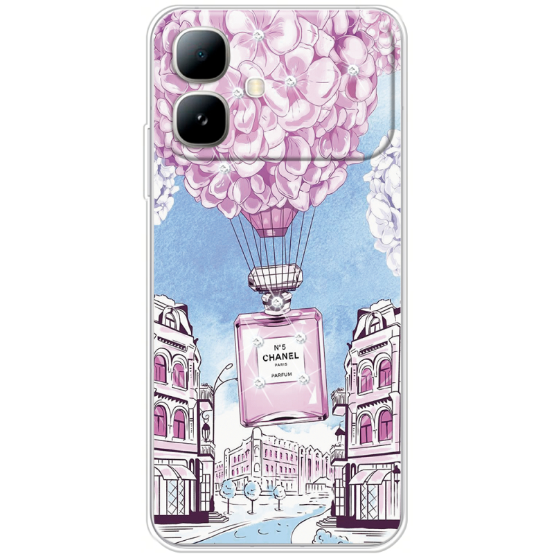 Чохол зі стразами Infinix Smart 20 Perfume bottle