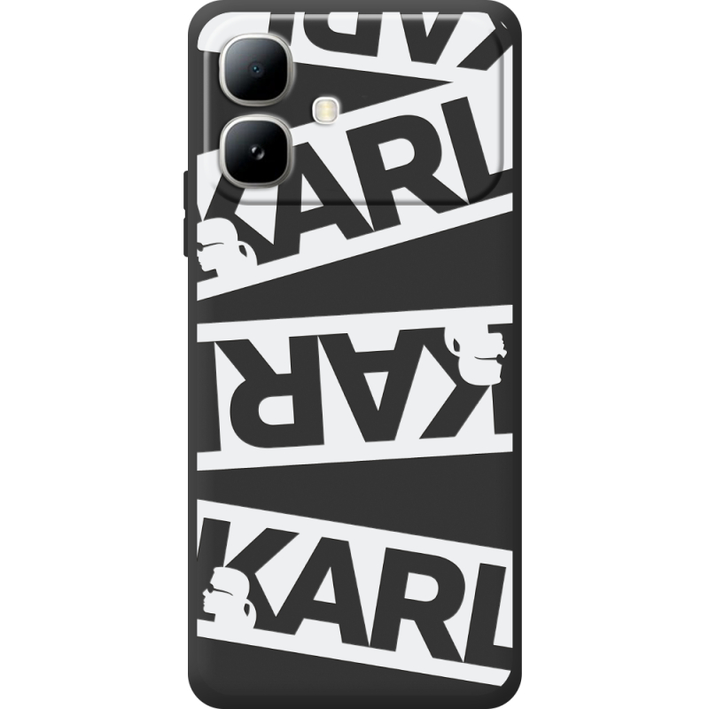 Чорний чохол BoxFace Infinix Smart 20 White Karl