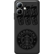 Чорний чохол BoxFace Infinix Smart 20 Black Coffee