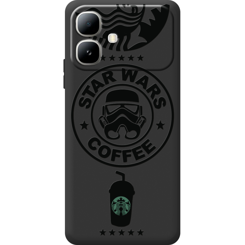 Чорний чохол BoxFace Infinix Smart 20 Dark Coffee