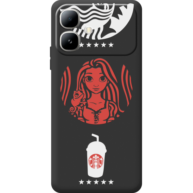 Чорний чохол BoxFace Infinix Smart 20 RedWhite Coffee