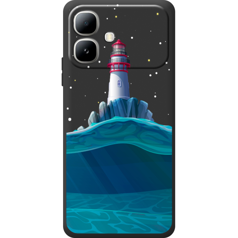 Чорний чохол BoxFace Infinix Smart 20 Lighthouse