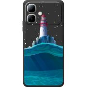 Чорний чохол BoxFace Infinix Smart 20 Lighthouse