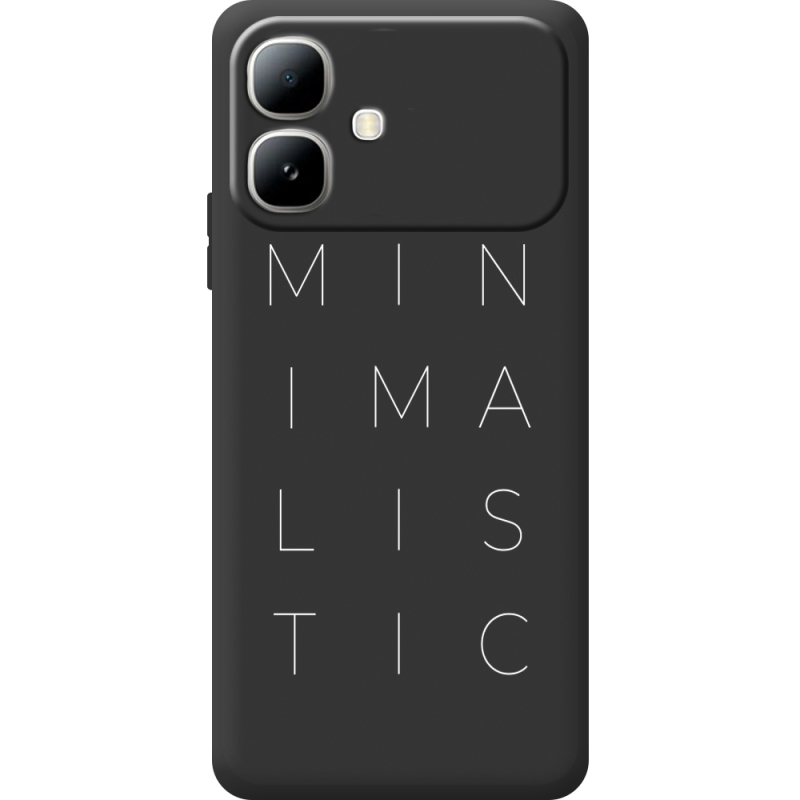 Чорний чохол BoxFace Infinix Smart 20 Minimalistic