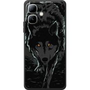Чорний чохол BoxFace Infinix Smart 20 Wolf