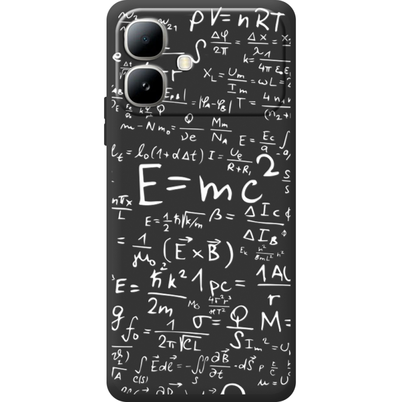 Чорний чохол BoxFace Infinix Smart 20 E=mc2