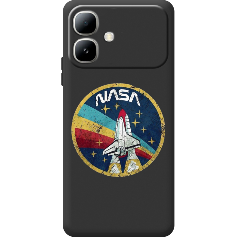 Чорний чохол BoxFace Infinix Smart 20 NASA