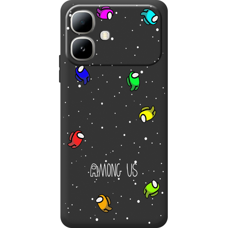 Чорний чохол BoxFace Infinix Smart 20 Among Us Invisible