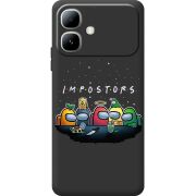 Чорний чохол BoxFace Infinix Smart 20 Among Us Impostors