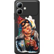 Чорний чохол BoxFace Infinix Smart 20 Tanker Girl