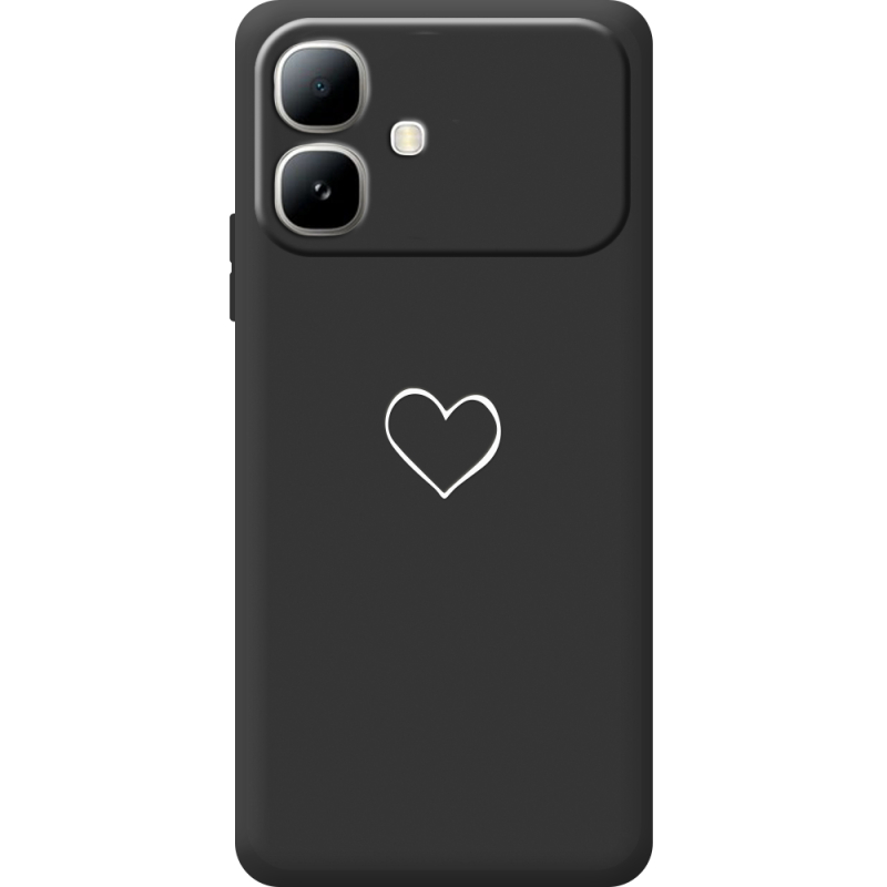Чорний чохол BoxFace Infinix Smart 20 My Heart