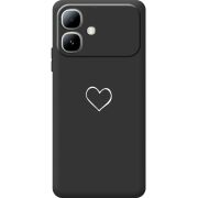 Чорний чохол BoxFace Infinix Smart 20 My Heart