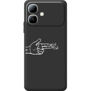 Чорний чохол BoxFace Infinix Smart 20 Pew Pew