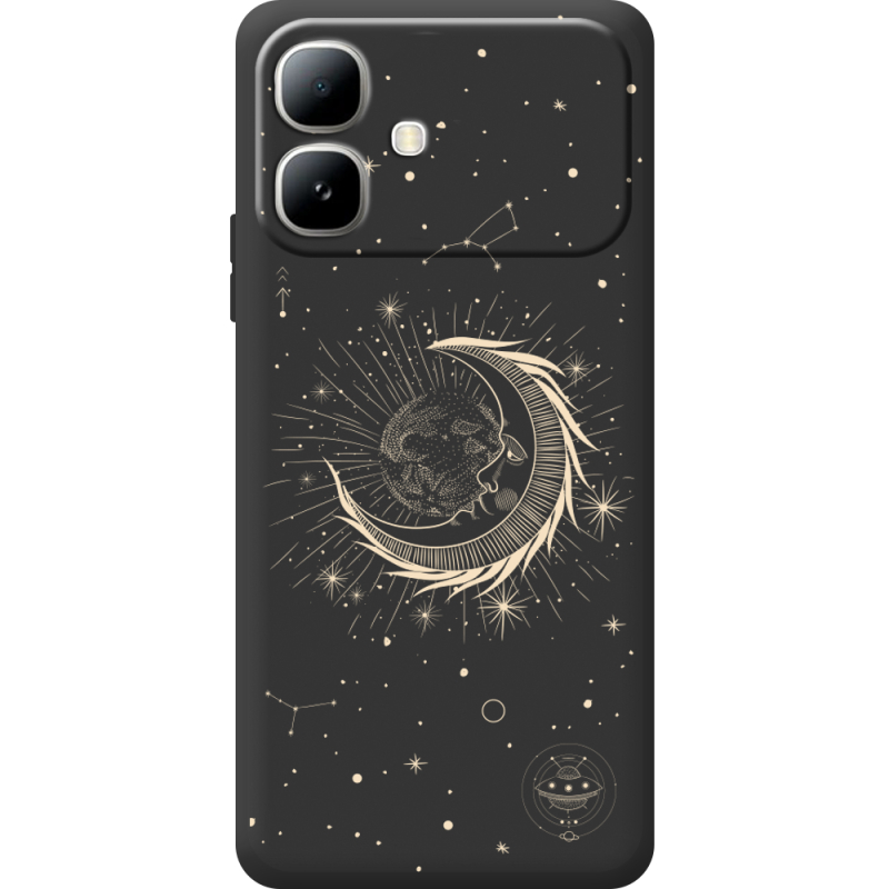 Чорний чохол BoxFace Infinix Smart 20 Moon