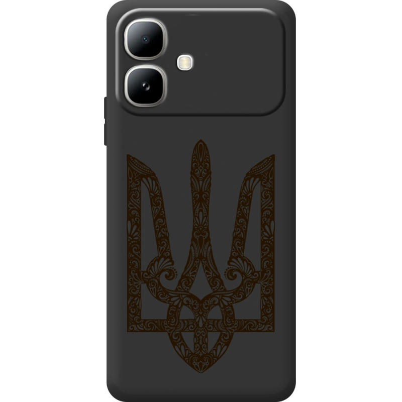 Чорний чохол BoxFace Infinix Smart 20 Ukrainian Trident