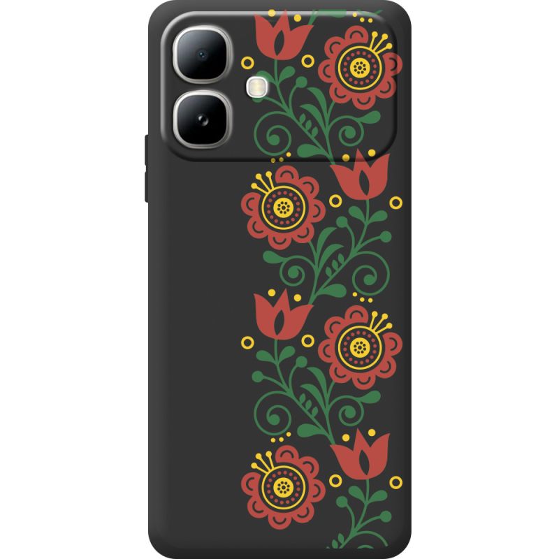 Чорний чохол BoxFace Infinix Smart 20 Ethno