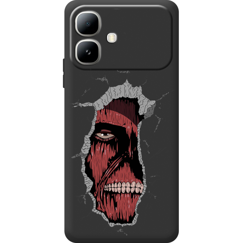 Чорний чохол BoxFace Infinix Smart 20 Нападение на Титана