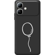 Чорний чохол BoxFace Infinix Smart 20 Balloon