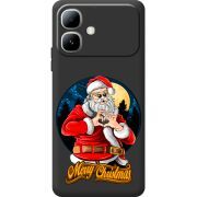 Чорний чохол BoxFace Infinix Smart 20 Cool Santa