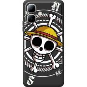 Чорний чохол BoxFace Infinix Smart 20 One Piece Компас