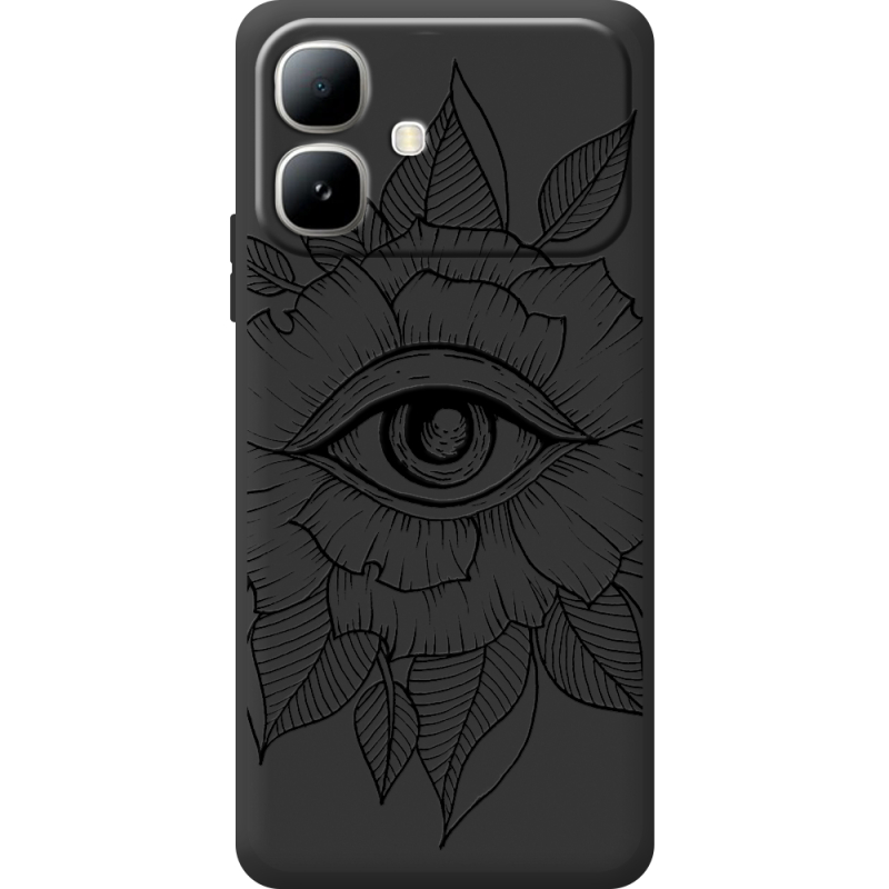 Чорний чохол BoxFace Infinix Smart 20 Eye