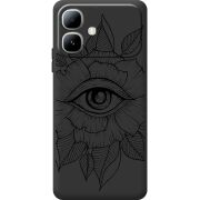 Чорний чохол BoxFace Infinix Smart 20 Eye