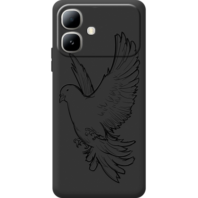 Чорний чохол BoxFace Infinix Smart 20 Dove