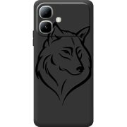 Чорний чохол BoxFace Infinix Smart 20 Wolf