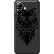 Чорний чохол BoxFace Infinix Smart 20 Owl
