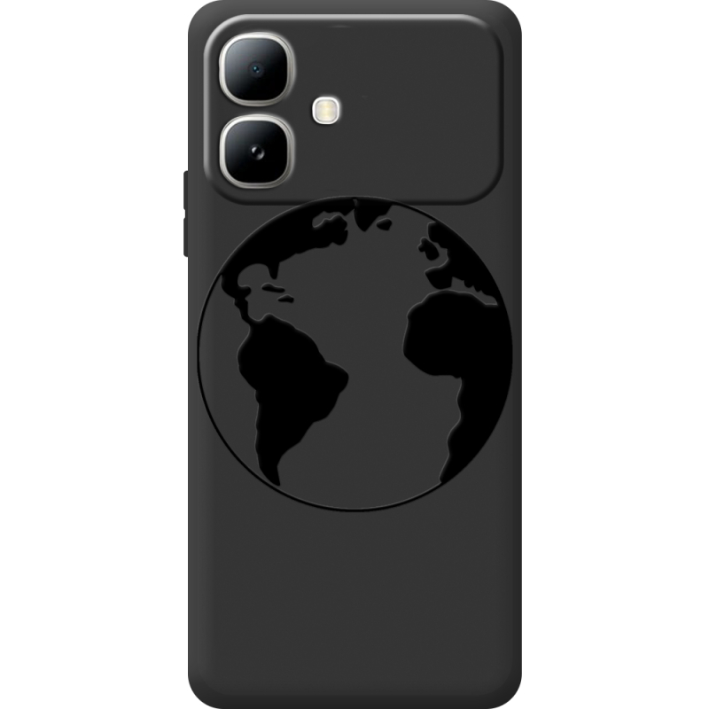 Чорний чохол BoxFace Infinix Smart 20 Earth