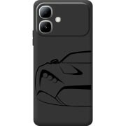 Чорний чохол BoxFace Infinix Smart 20 Sportcar