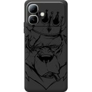 Чорний чохол BoxFace Infinix Smart 20 Bear King