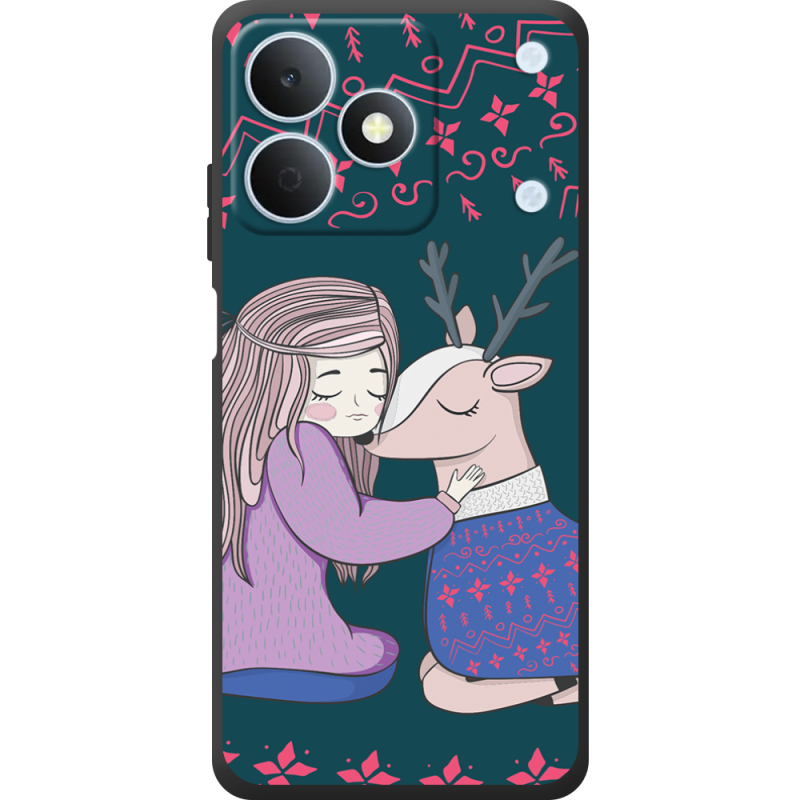 Чохол BoxFace Realme Note 80 Girl and deer