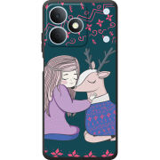 Чохол BoxFace Realme Note 80 Girl and deer